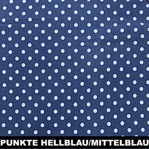 Punkte hellblau/mittelblau