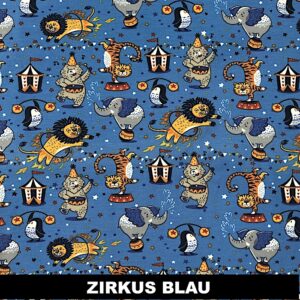 Zirkus blau