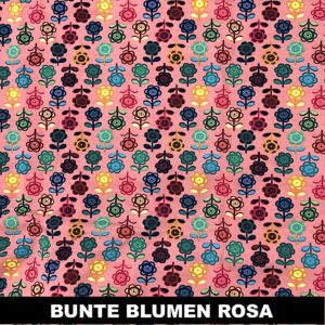 Bunte Blumen rosa