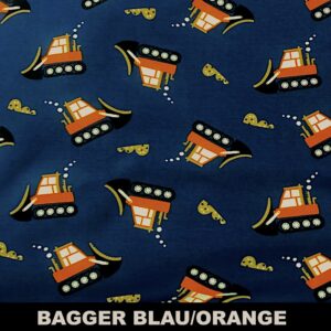 Bagger blau/orange