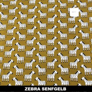 Zebra senfgelb
