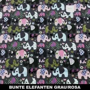 bunte Elefanten graurosa