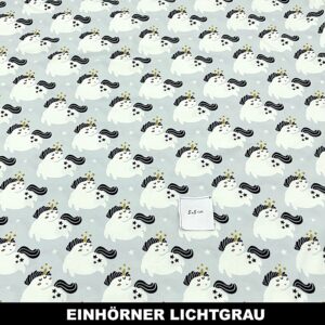 Einhörner lichtgrau