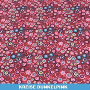 Kreise dunkelpink