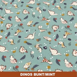 Dinos bunt mint