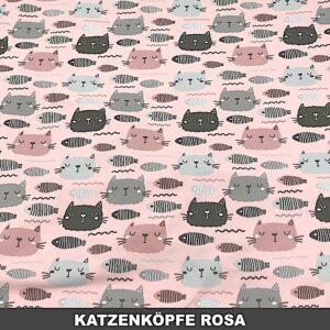 Katzenköpfe rosa