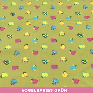 Vogelbabies grün