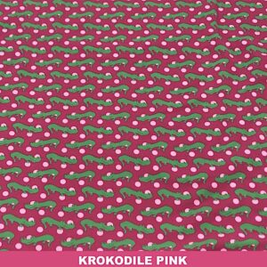 Krokodile pink