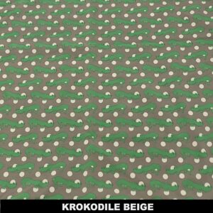 Krokodile beige