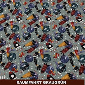 Raumfahrt graugrün