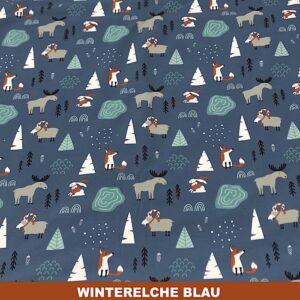 Winterelche blau