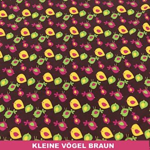 Kleine Vögel braun