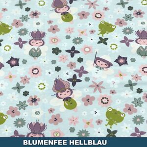 Blumenfee hellblau