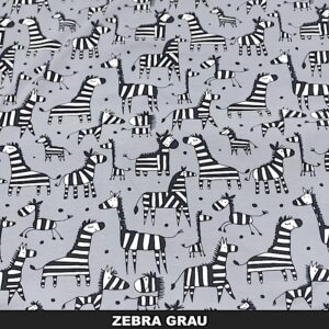 Zebra grau