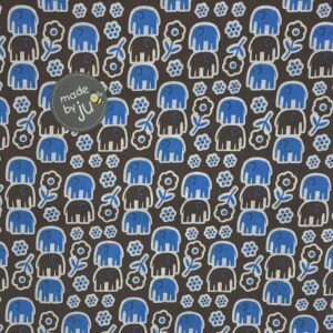 Elefanten braun/blau