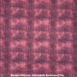 Jeansoptik Bordeaux Pink