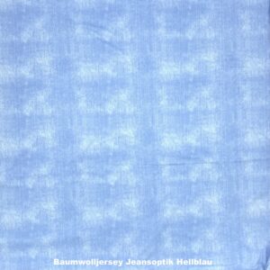 Jeansoptik hellblau