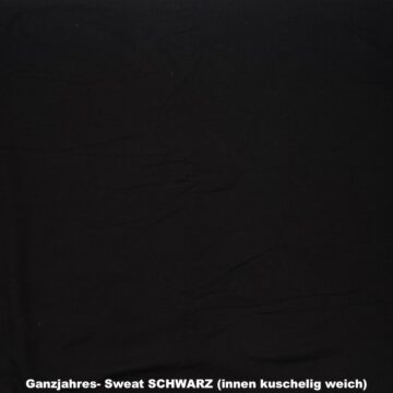 UNI SCHWARZ (Ganzjahressweat)