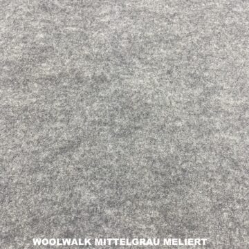 Woolwalk mittelgrau meliert