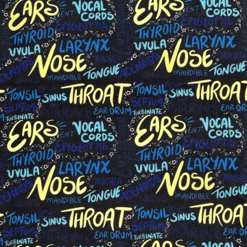 HNO (Hals/Nase/Ohren) blau